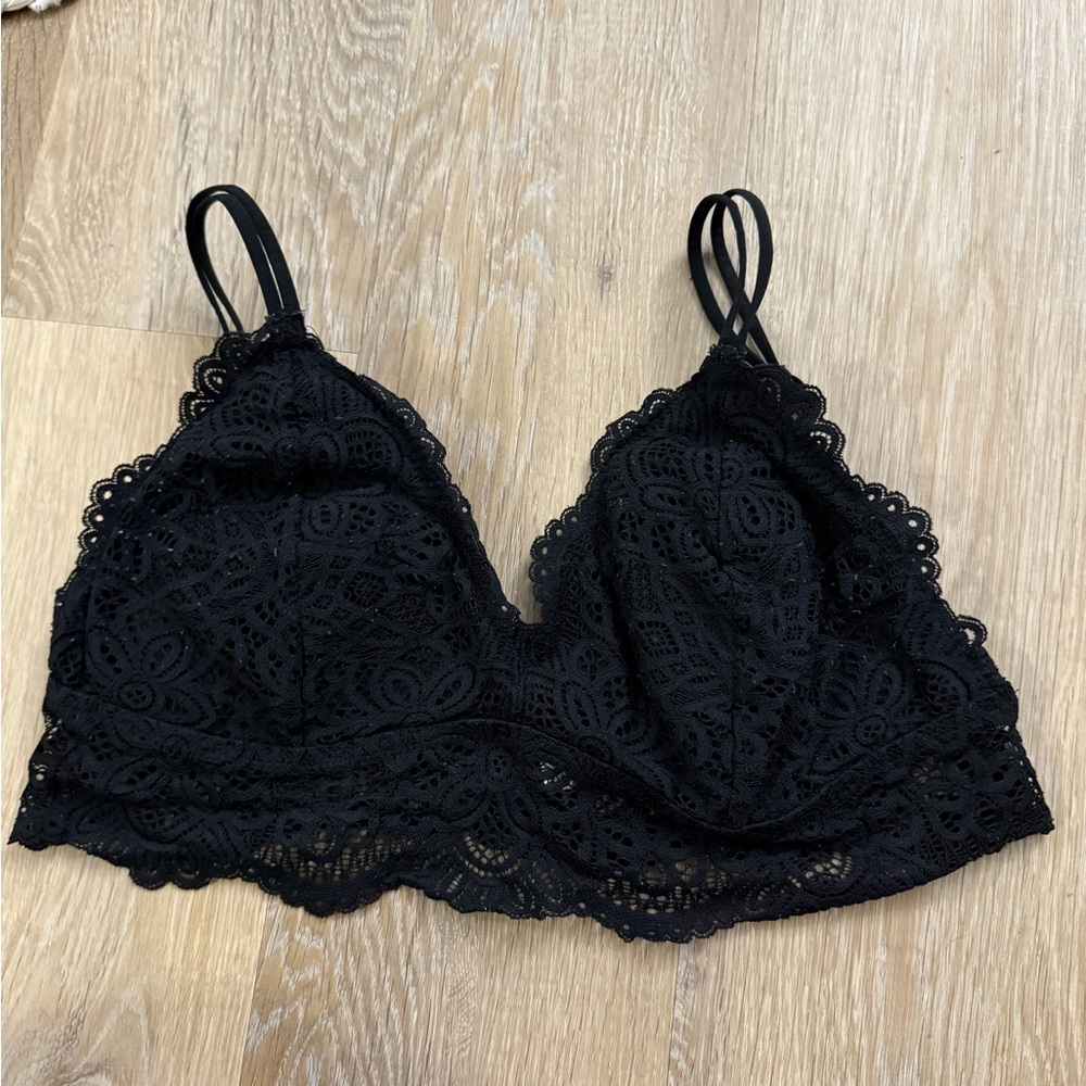 Colsie Black Lace Bralette
